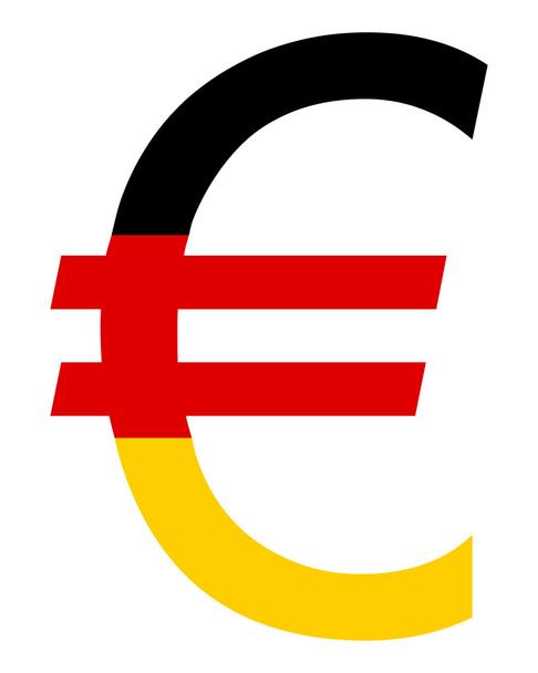 Alman euro - Vektör, Görsel