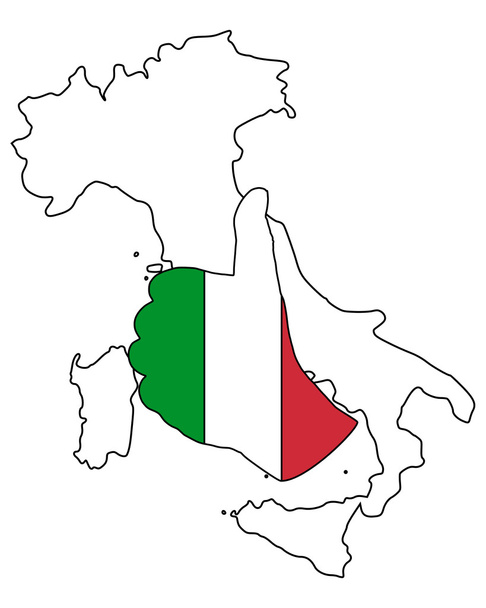 Італія рука сигналу
 - Вектор, зображення