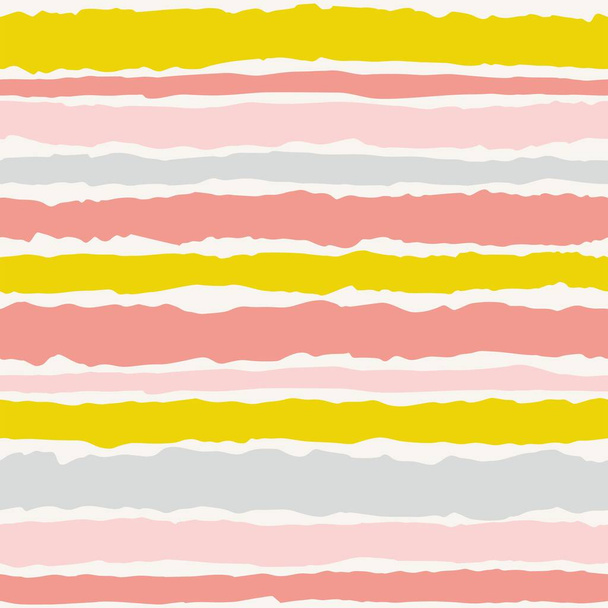 Tile vector pattern with grey, green, pink and white stripes background - Vektor, obrázek