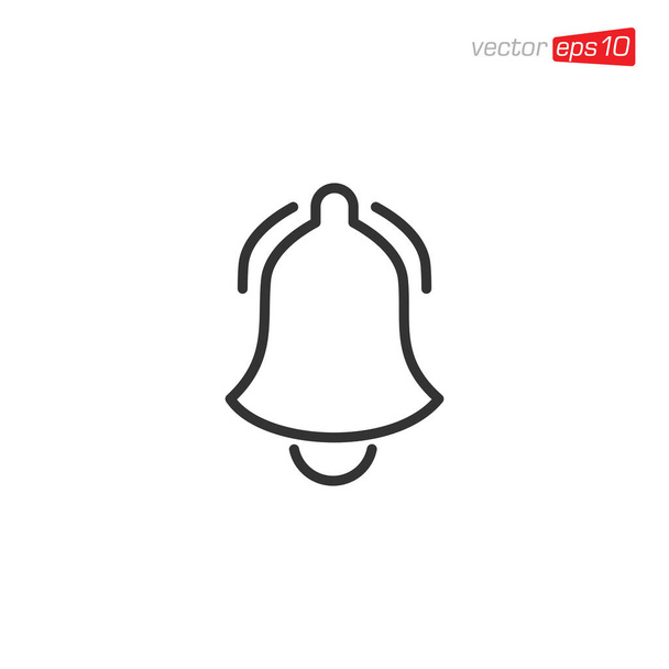 Vektor návrhu ikon upozornění zvonku - Vektor, obrázek