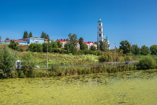 Spasskin katedraali Jelabugassa, Tatarstanin tasavalta, Venäjä. - Valokuva, kuva