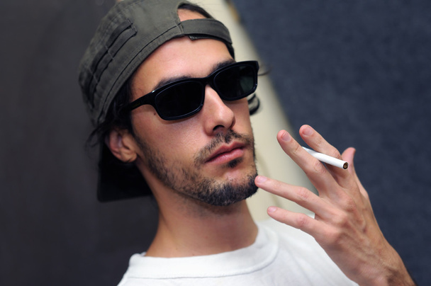 Smoker guy - Фото, изображение
