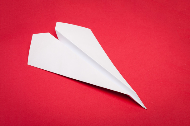 papier vliegtuig - Foto, afbeelding
