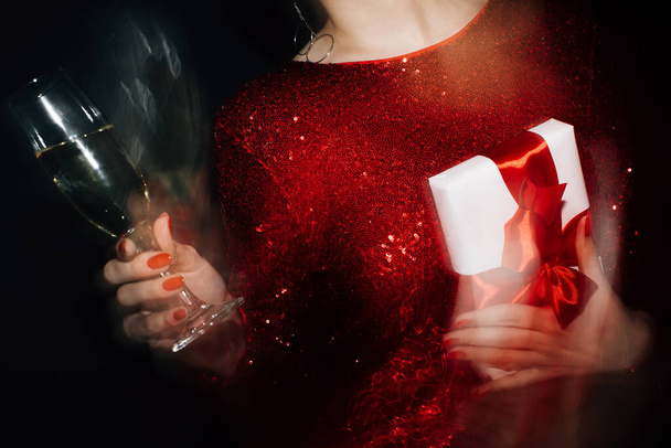 party toast christmas holiday new year celebration - 写真・画像