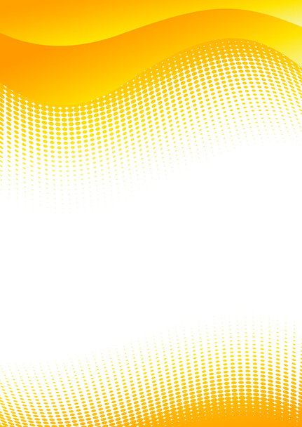 Vector orange background - Vector, Image