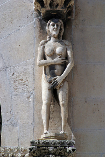 Eve, St james Katedrali, sibenik detay - Fotoğraf, Görsel