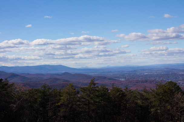 Kilátás a Shenandoah Nemzeti Park, Virginia - Fotó, kép
