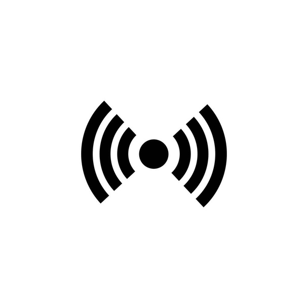 иконка Wi-Fi. интернет иконка вектор - Вектор,изображение