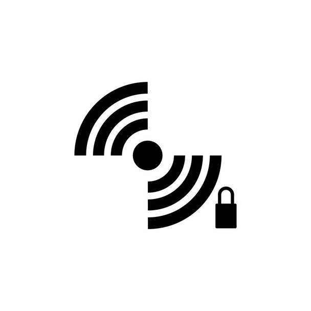 wi-fi icon. internet icon vector - Vector, Image