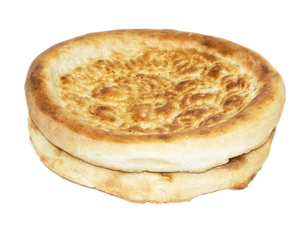 Lavash kovásztalan kenyér elszigetelt fehér - Fotó, kép