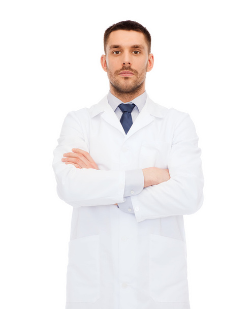 male doctor in white coat - Foto, afbeelding