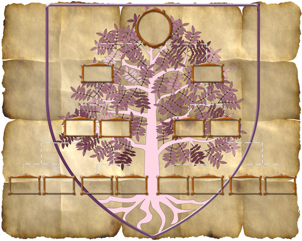 drzewo genealogiczne rodziny - Zdjęcie, obraz