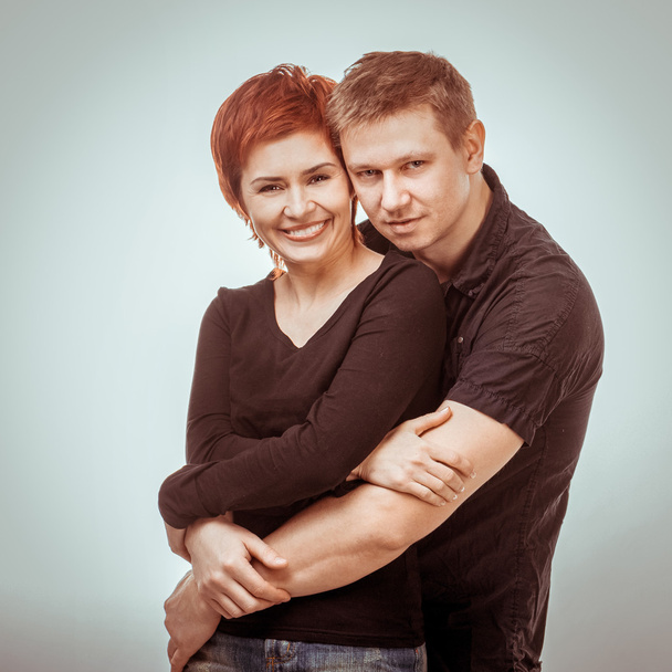 Young smiling couple - Foto, Bild