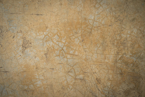 A closeup of an old brown wall surface. - Фото, зображення