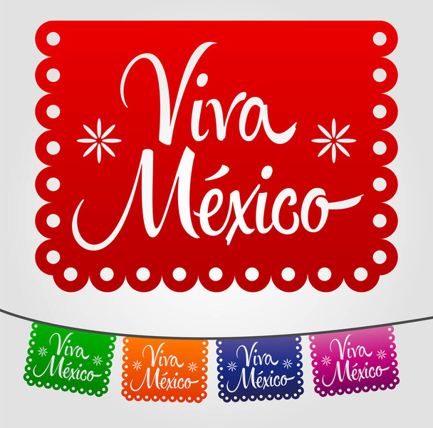 Віва Мексика, мексиканський векторний декор готовий для Вашого дизайну - Вектор, зображення