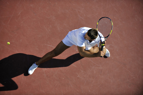 Young man play tennis - Photo, Image