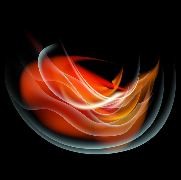 Brûler le feu de flamme fond abstrait
 - Photo, image