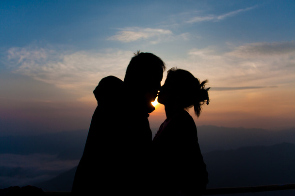 Пара поцелуев
 - Фото, изображение