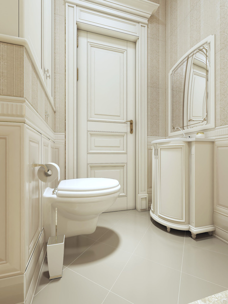 łazienka styl klasyczny - Zdjęcie, obraz