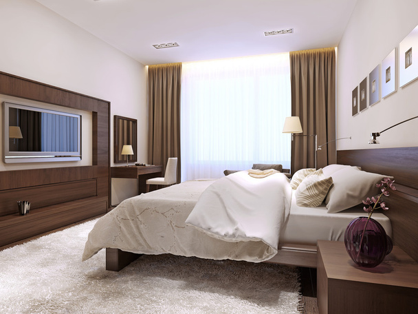 Camera da letto in stile moderno
 - Foto, immagini