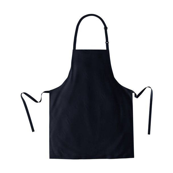 Make your fantastic design or logo artistic with this Luxurious Apron Mockup In Dark Sapphire Color. - Photo, Image