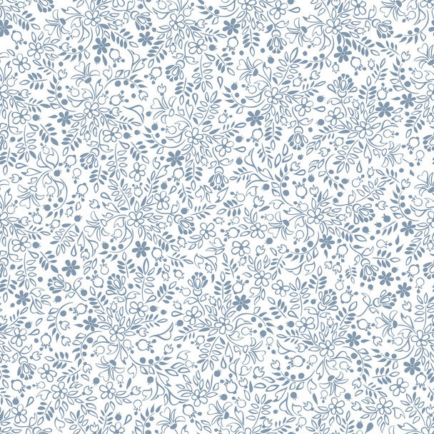 vector seamless floral pattern - Vektor, kép