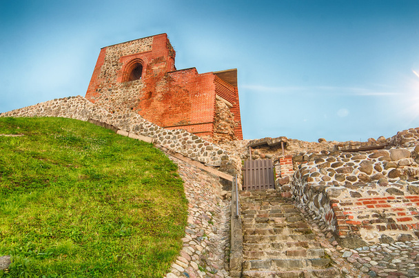 vilnius, Litvánia-középkori felső vár - Fotó, kép