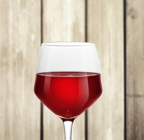 Vin rouge en verre  - Photo, image