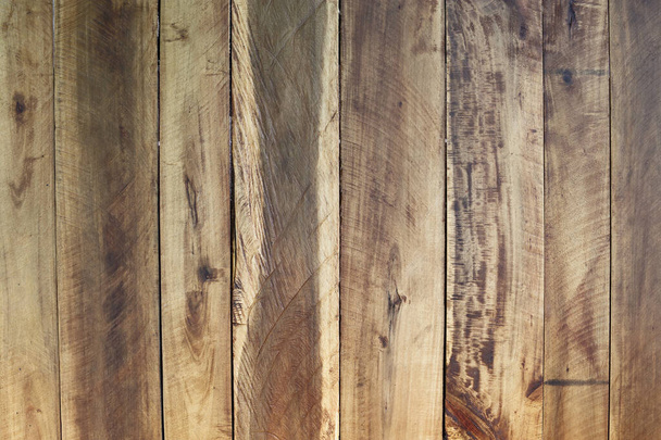 Wood Panel Background, natural brown color, stack vertical to show grain texture as wall decorative forester - Photo, Image