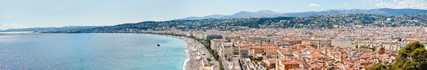Panorama Nicei, Francja - Zdjęcie, obraz