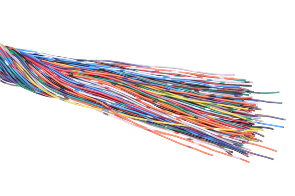 renkli kablolar - Fotoğraf, Görsel
