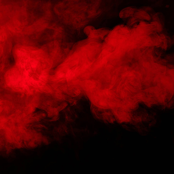 smoke texture on dark background, abstract wallpaper - Zdjęcie, obraz