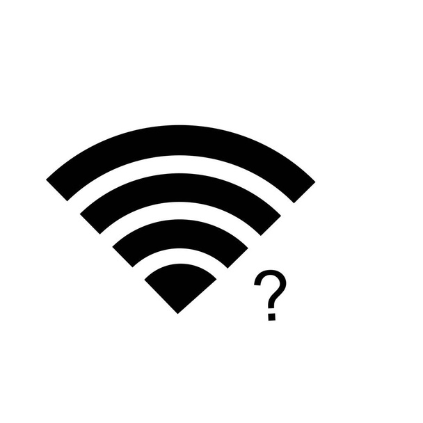 icône wi-fi. icône internet vecteur - Vecteur, image