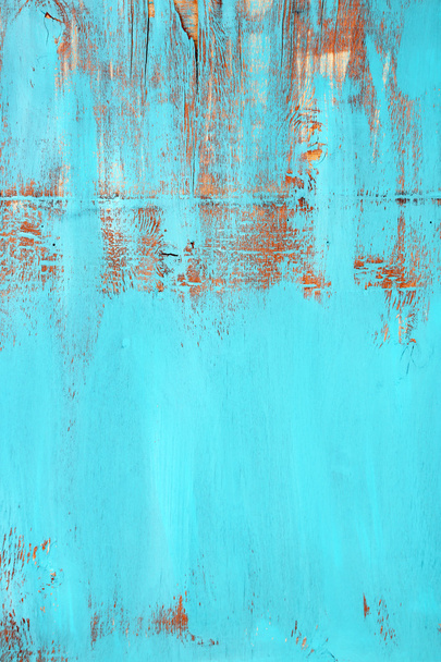 Blue old wooden background - Φωτογραφία, εικόνα