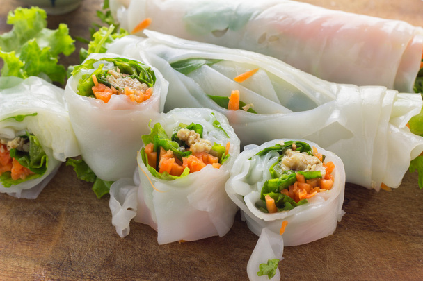 Portion of spring rolls  - Photo, Image