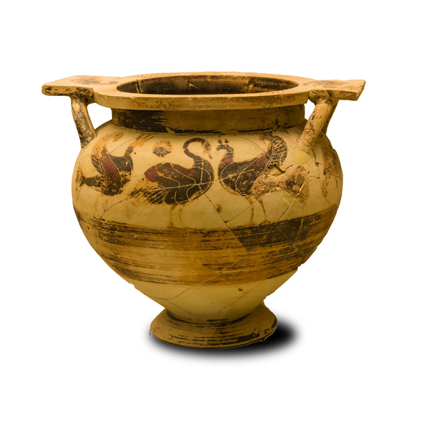 antike griechische Vase isoliert - Foto, Bild