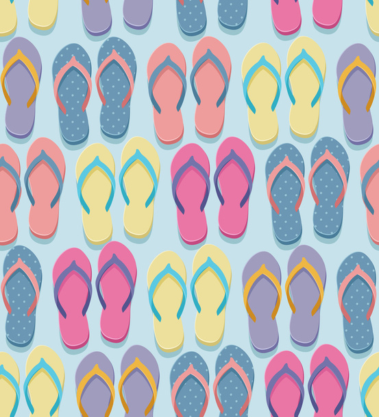 Seamless flip flop pattern - Vector, Image