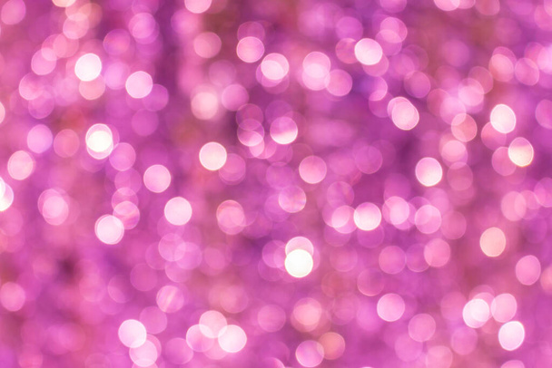 rózsaszín elvont csillám defocus bokeh fények használata a háttérben - Fotó, kép