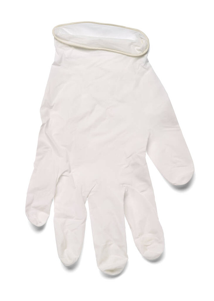 latex handschoen bescherming virus corona coronavirus ziekte epidemie medische gezondheid hygiëne - Foto, afbeelding