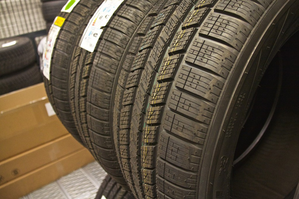 tires for sports car - Photo, Image