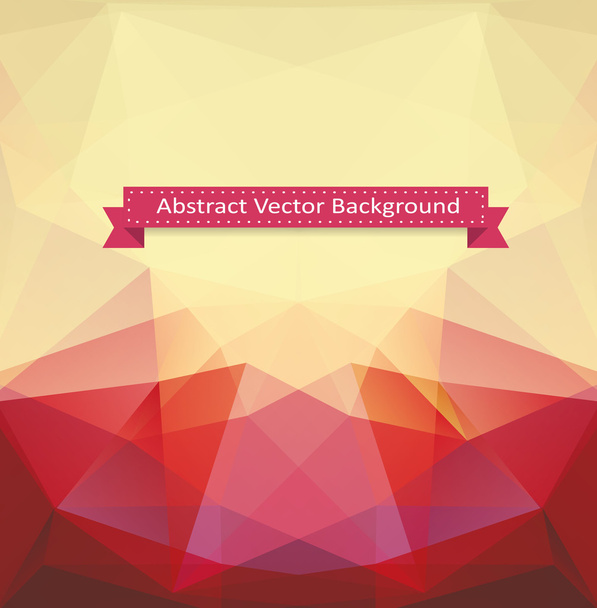 abstract vector geometric triangular background - Вектор, зображення