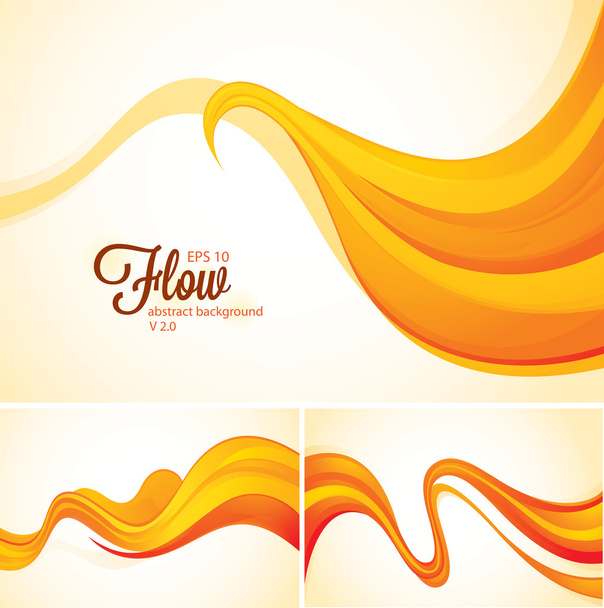 Flow abstract background - Vektor, obrázek