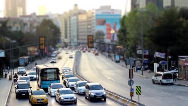 高速道路のタイムラプスの車の交通渋滞 - 映像、動画