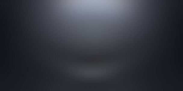 Abstract luxury blur dark grey and black gradient, used as background studio wall for display your products. - Photo, Image