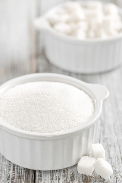 Azúcar blanco - Foto, imagen
