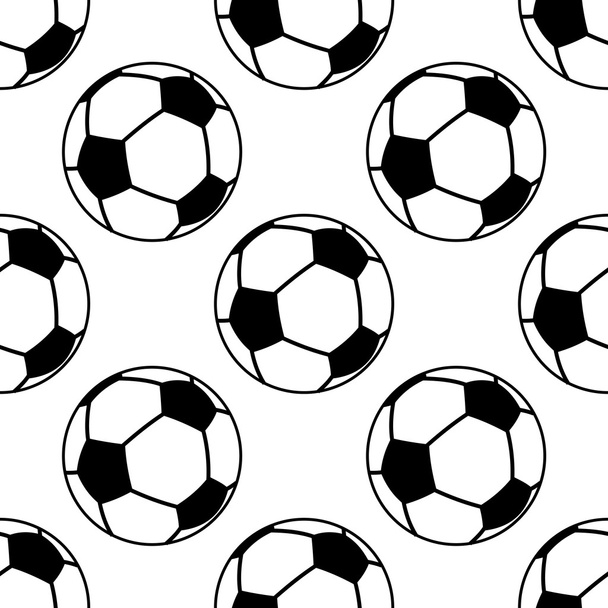 Calcio o pallone da calcio modello senza soluzione di continuità
 - Vettoriali, immagini