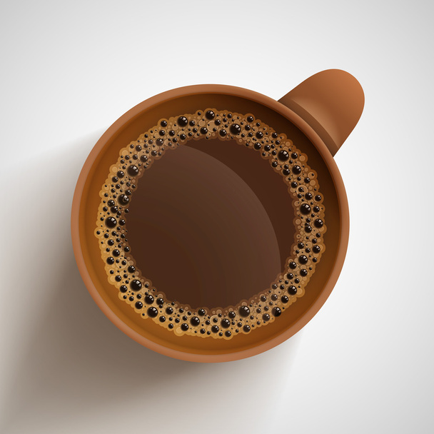 tasse de café chaud - Vecteur, image