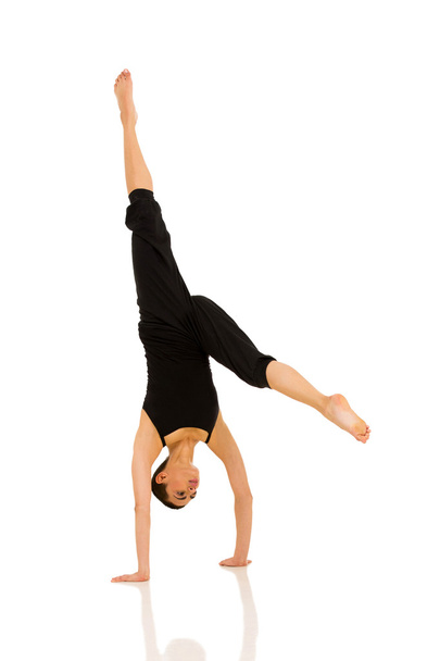 female dancer practicing handstand - Photo, Image