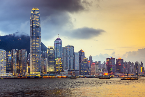 Hong Kong China City Skyline - Foto, Bild