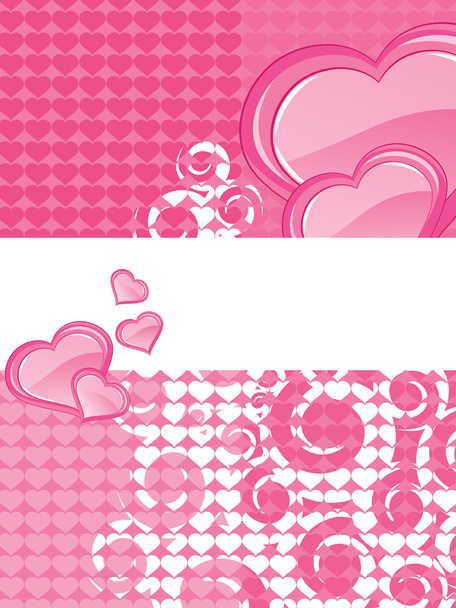 abstract romantic love background - Vector, Image